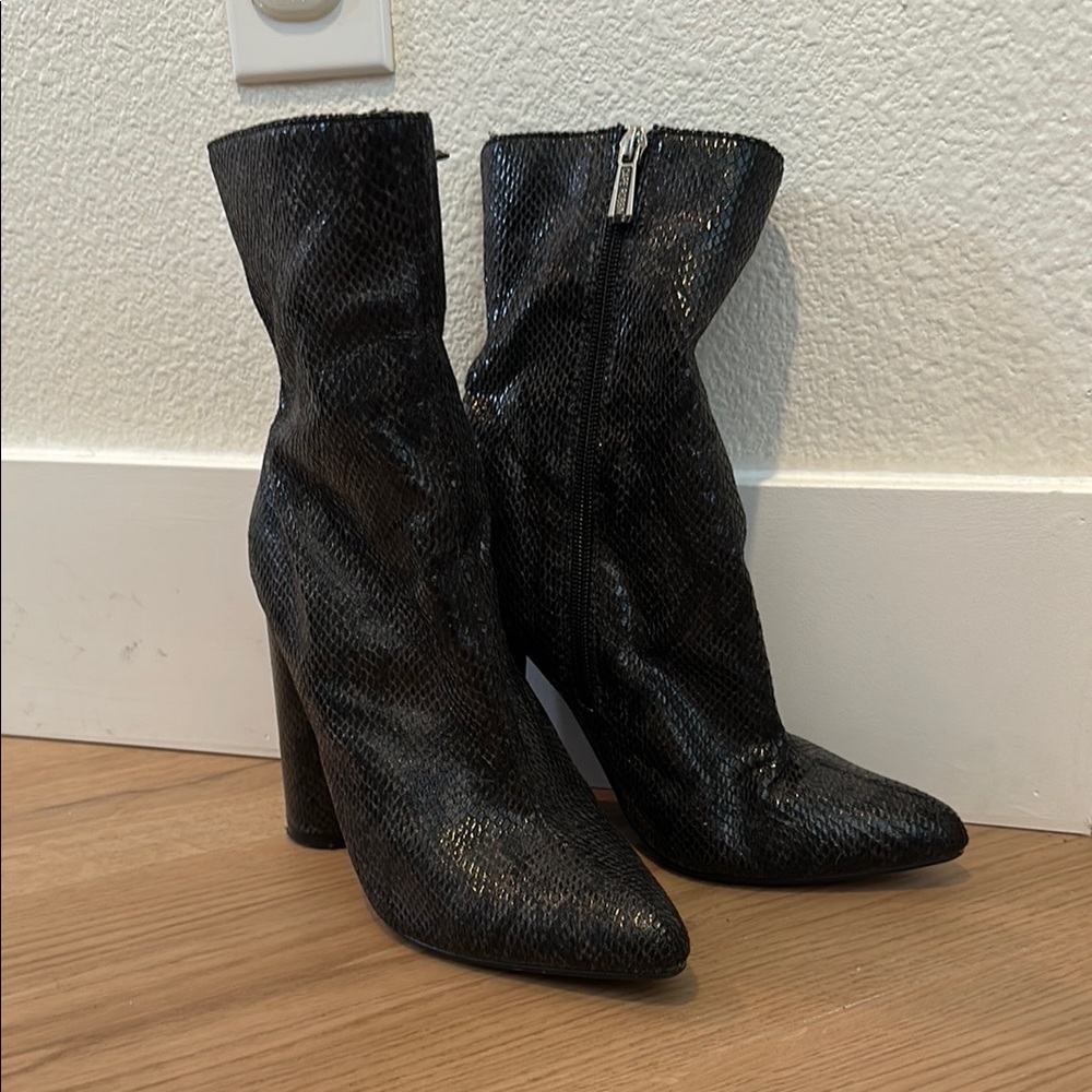 Black Ankle Booties
